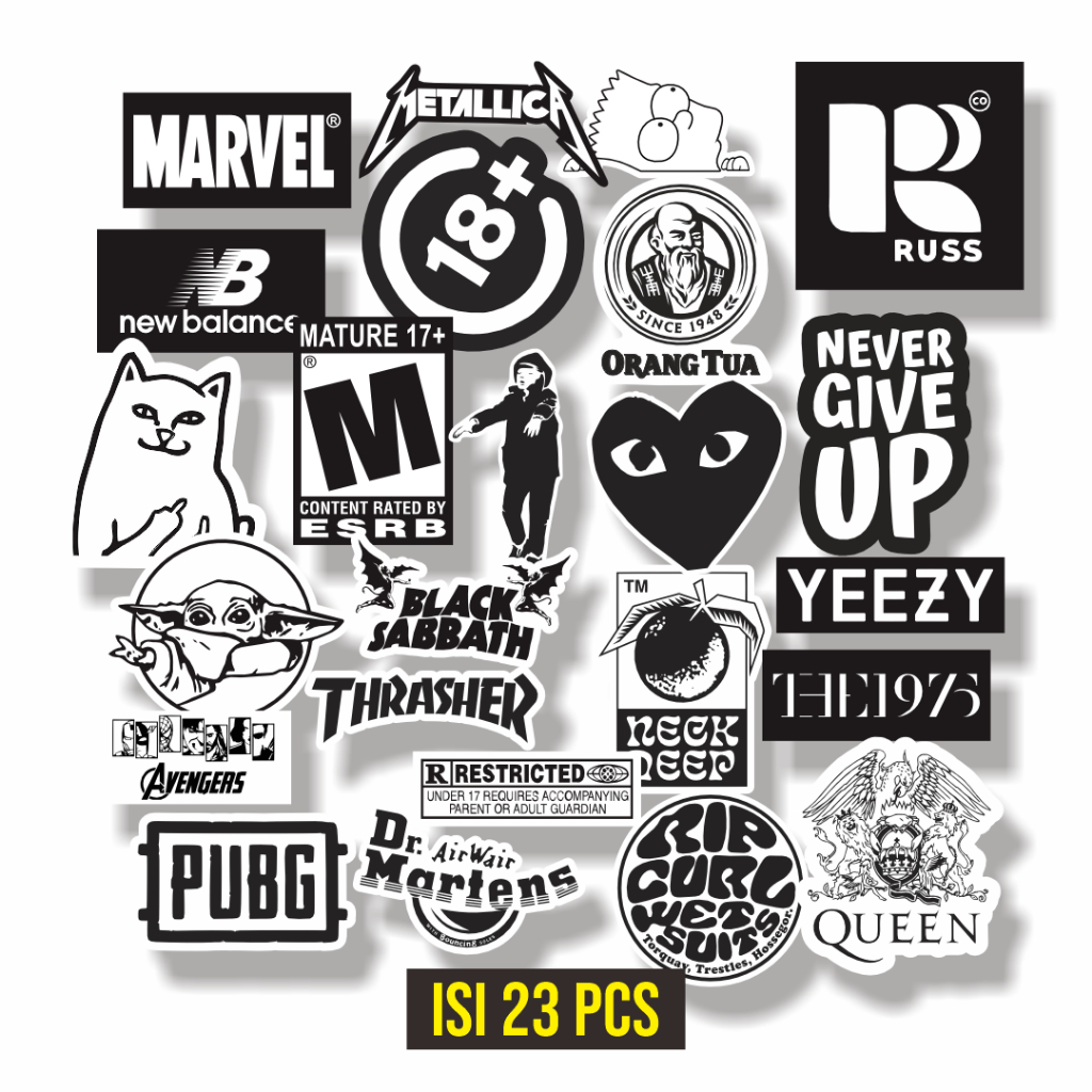 

Stiker Aesthetic LAPTOP Pack Series | STIKER TUMBLER HP | STIKER LAPTOP