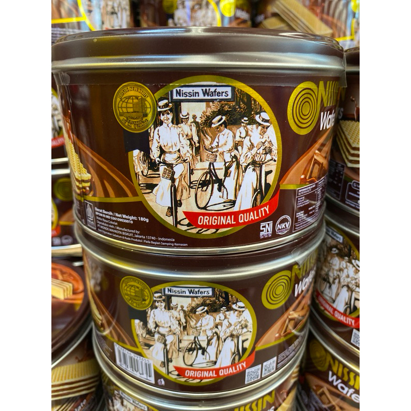 

Nissin Wafer Coklat 180g