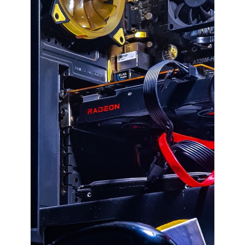 VGA Card AMD Radeon RX 6500XT 6500 XT RX6500XT 4GB GDDR6 DDR6 BIOSTAR BEKAS FULLSET NORMAL tt gtx 16