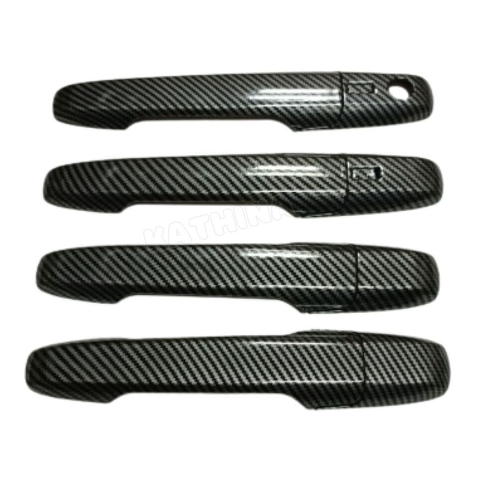 Cover Handle Pegangan Pintu Mobil Avanza 2022 Carbon
