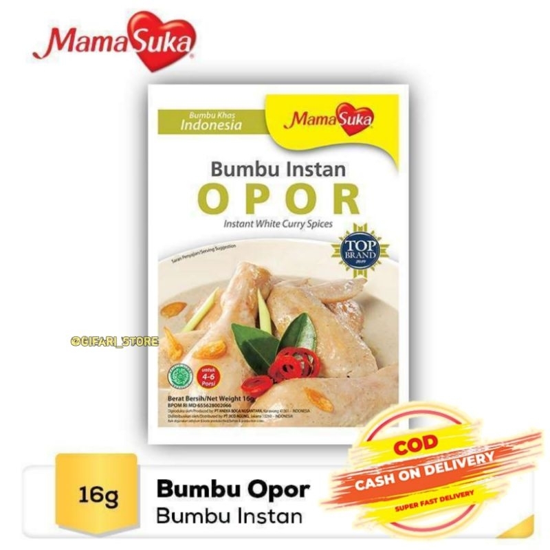 

Mamasuka Bumbu Opor 16 gr