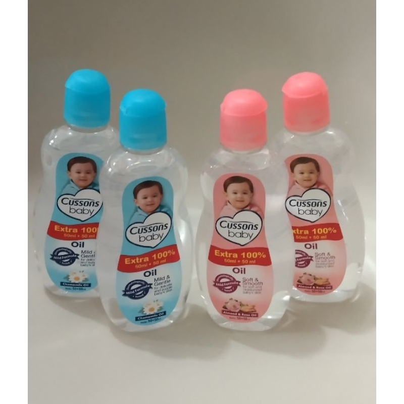 CUSSONS BABY OIL/OIL BABY CUSSONS 50+50ML