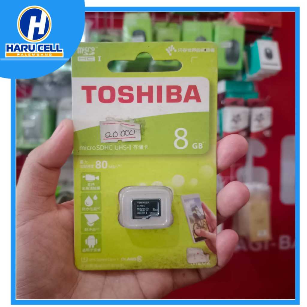 Memori Card / Micro SDHC Toshiba MMC Micro SD Class 10 48MB/s 8GB / 1