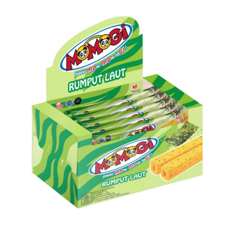 

Momogi Snack Stick Rumput Laut Isi 10pcs x 12 gram