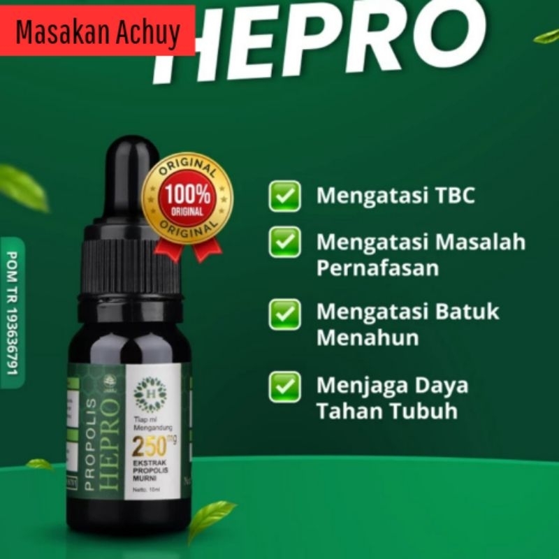 Propolis Hepro Trigona Batuk Paru TBC Original Hepro