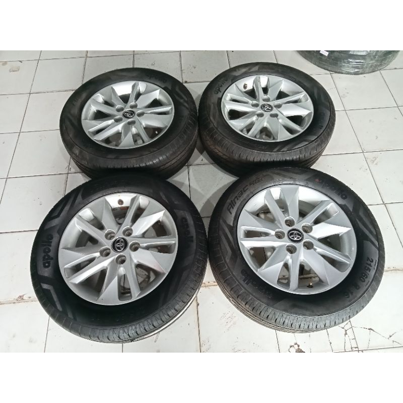 Jual velg Second inova Reborn ring 16+ban lebar 6 pcd 5x114