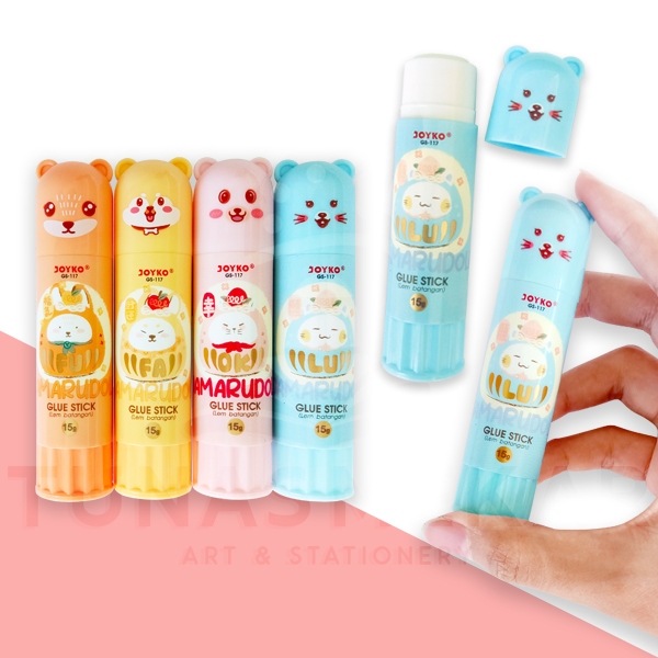 

Glue Stick Lem Batang Joyko GS-117 Damarudoll 15gr