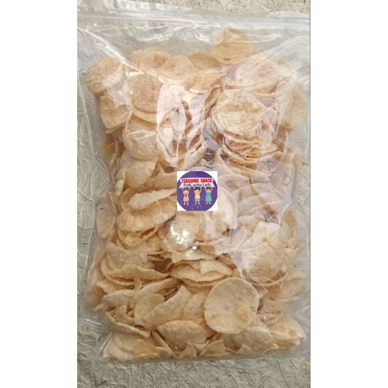 

Kecimpring Keripik singkong Gurih Renyah 250gr