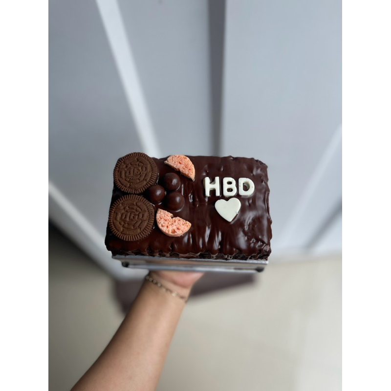

Fudgy Brownies (Brownies Panggang Kue Ulang tahun)