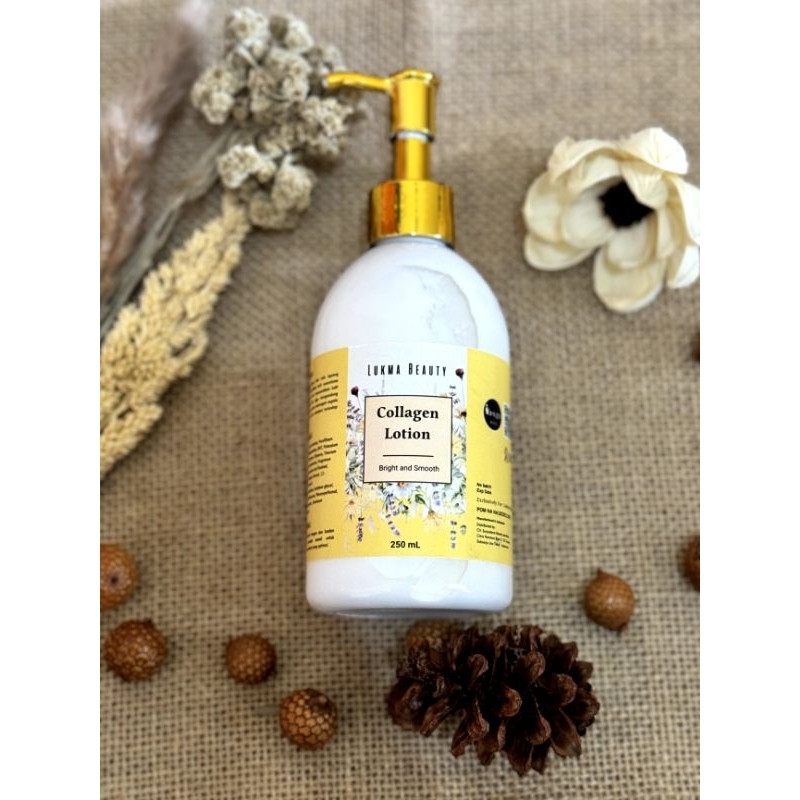 COLLAGEN LOTION PEMUTIH BADAN LUKMABEAUTY | Bodylotion lukmabeauty | Pemutih badan ampuh | Pemutih b