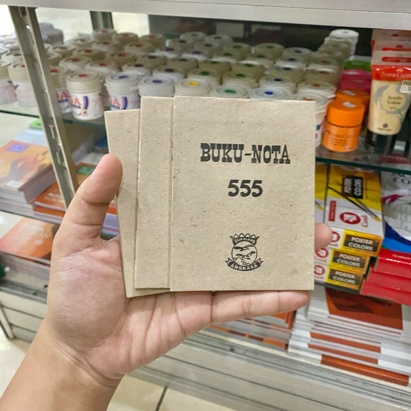 

(12 PCS) BUKU NOTA 555 MINI 1 PLY