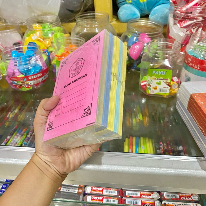 

(50 PCS) BUKU TABUNGAN POLOS