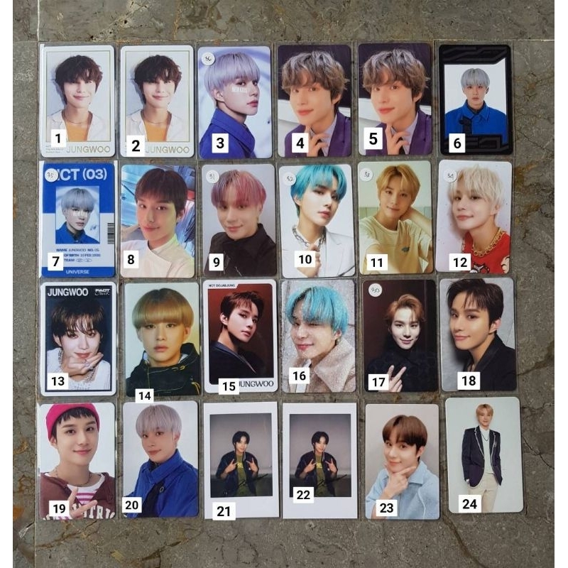 Official Photocard Jungwoo nct