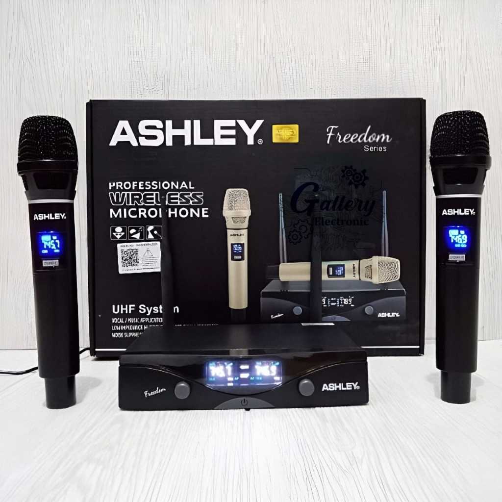 Mic ASHLEY / Microphone Wireless ASHLEY FREEDOM 2 Mic Original
