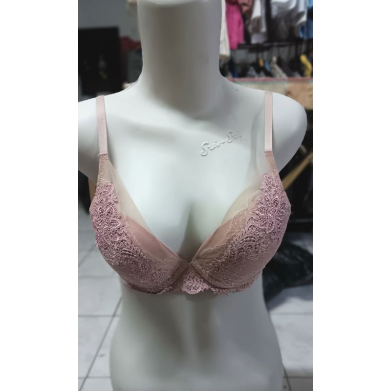VERA WANG Push Up Bra Pink Size 36 Cup A