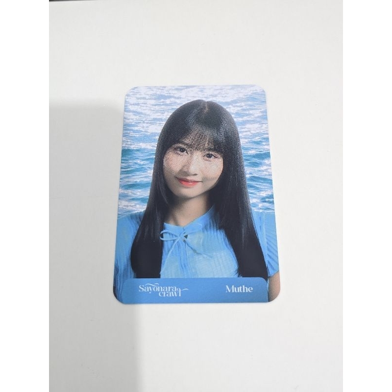 Photocard JKT48 Sayonara Crawl Muthe