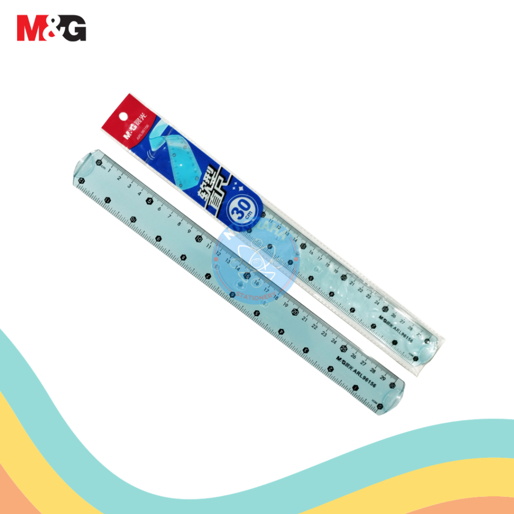 

M & G PENGGARIS FLEXIBEL 30CM/PENGGARIS KERTAS/PENGGARIS GAMBAR/ ARL96156