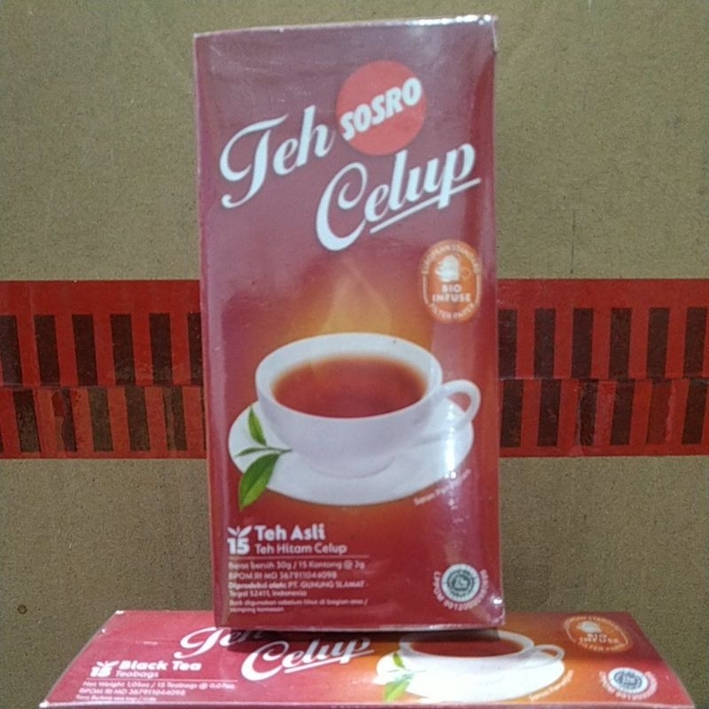 

Teh sosro celup (Teh Asli)