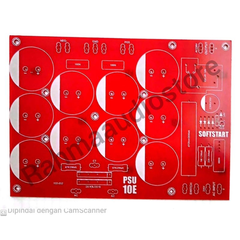 PCB PSU 10 ELCO PLUS SOFTSTART