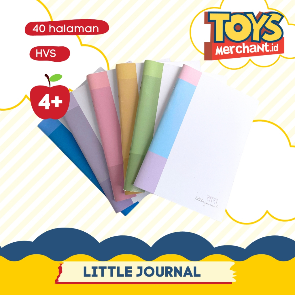 

Tara Little Journal Notebook buku ± A6 HVS polos 40 lbr tebal 100 gsm