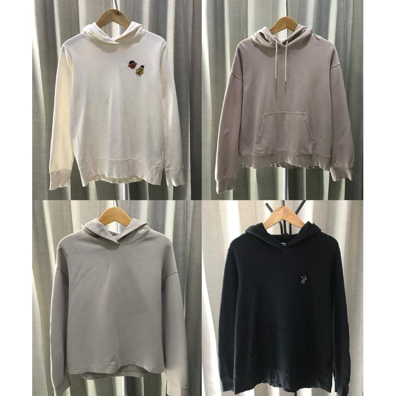 Jaket Hoodie Brand Uni Qlo, GU (second)