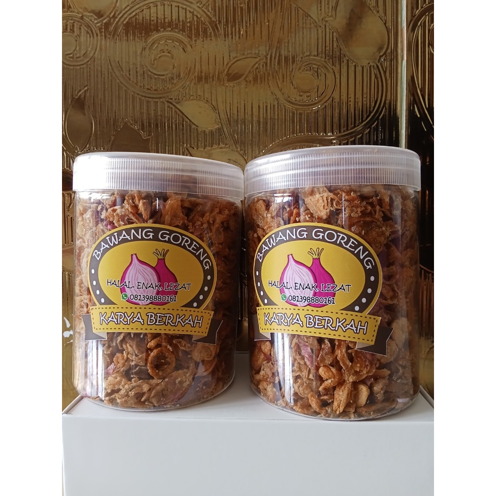 

Bawang Goreng Brebes Murah Toples Siap Saji 230 Gram
