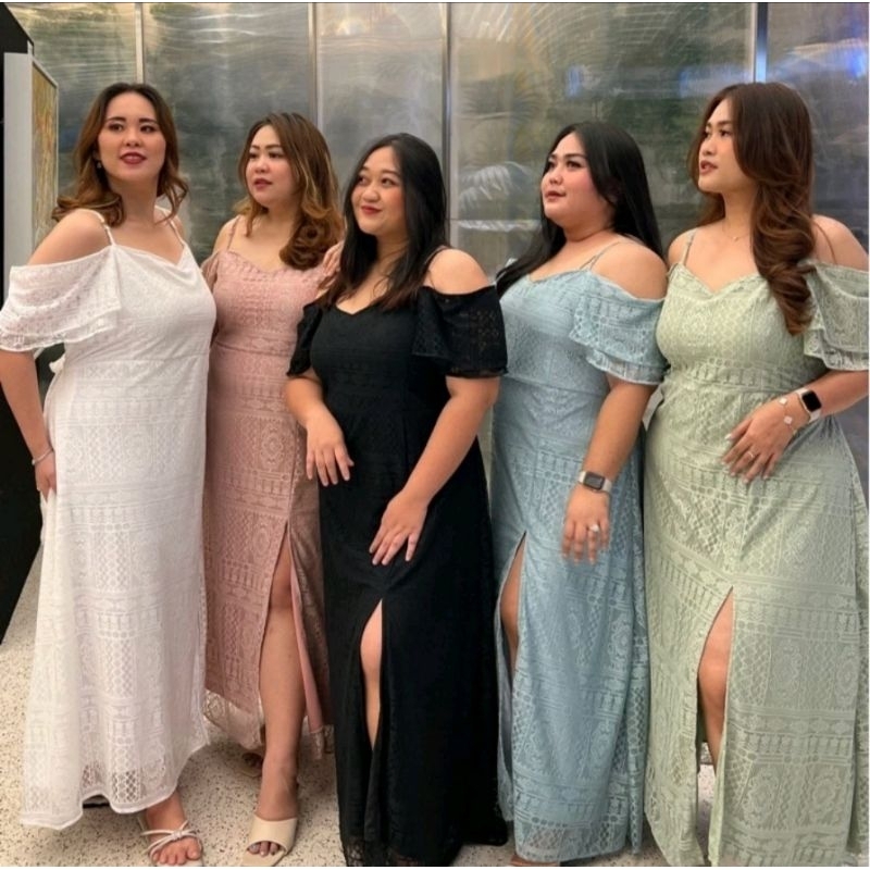 DRESS BROKAT JUMBO ELEGANT