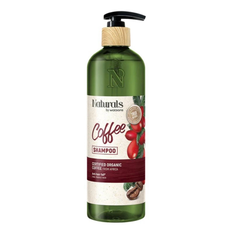 Naturals By Watsons Coffee Shampoo 490ml