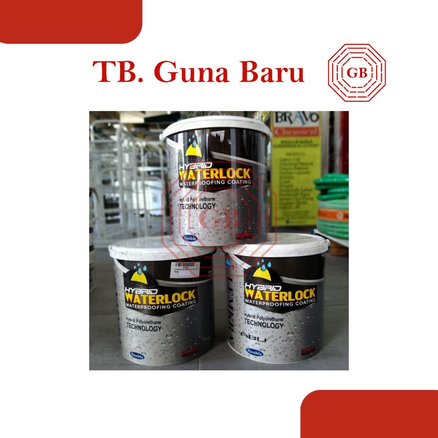 Lemkra Waterlock Waterproofing Cat Pelapis Anti Bocor 1Kg