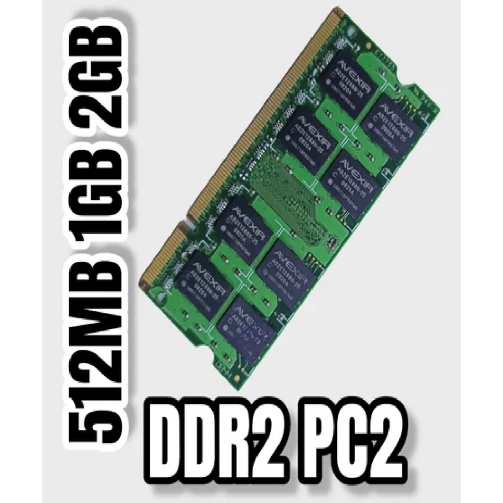 Ram Memory Memori sodim Laptop ddr2 512 Mb pc 4200s