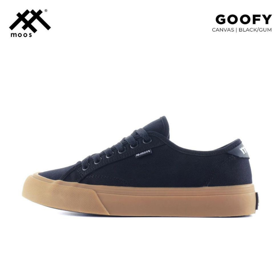 SEPATU MOOS OX GOOFY BLACK/BLACK GUM 100% ORIGINAL SEPATU SNEAKERS PRIA SEPATU WANITA BISA COD