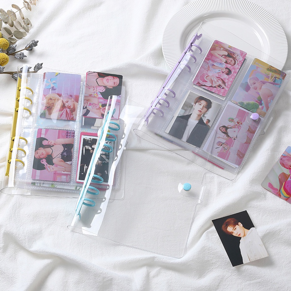 

Terupdate A5 A6 Binder Transparan Bening Ring Warna Warni 6 Ring Aesthetic 57