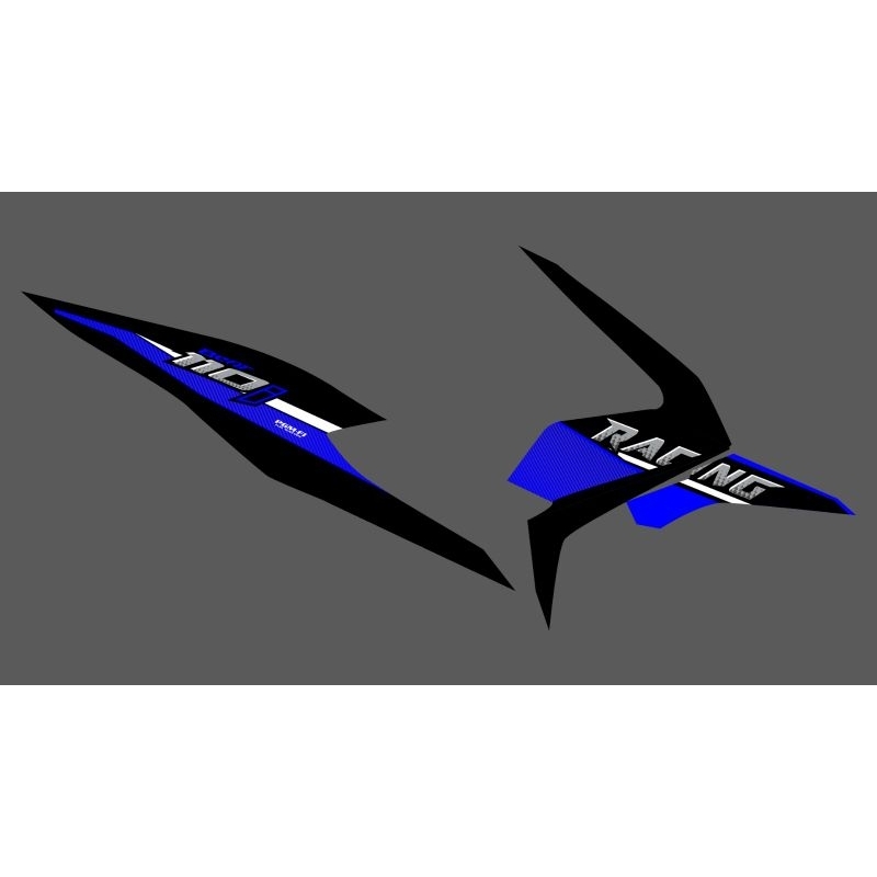 STRIPING TRANSPARAN BEAT DELUXE 2020-2021-2022-2023 COSTUM RACING ll BEAT STREET NEW