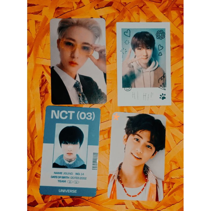 WTS photocard official NCT DREAM  |Renjun |Jaemin |JiSung  (Agent, Nct home, anniv 6th, universe)