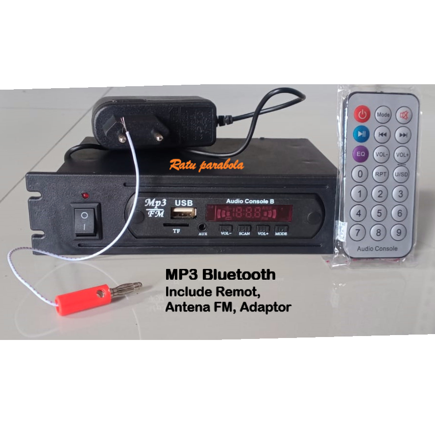 Mp3 Bluetooth include remot dan adaptor Box USB MP3 Bluetooth