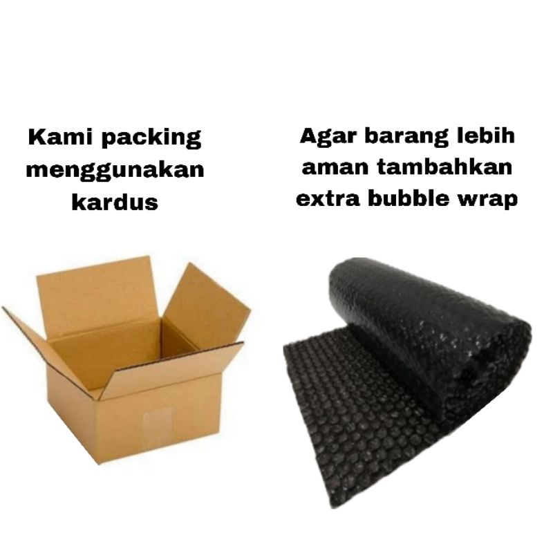 

EXTRA BUBBLE WRAP PACKING