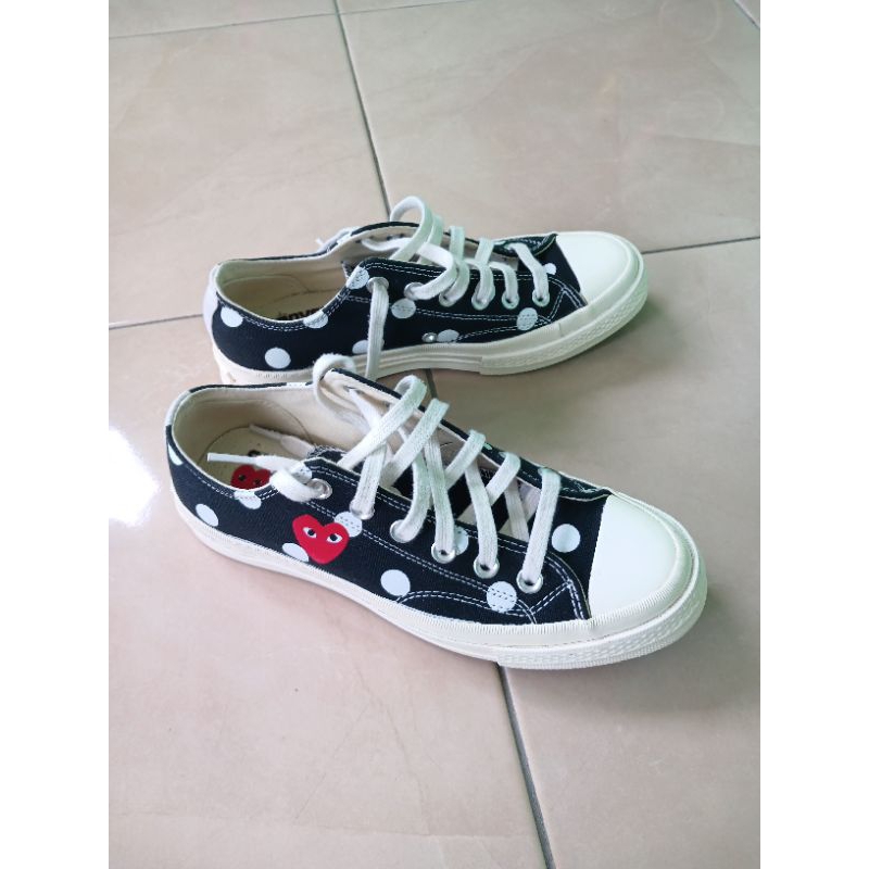 Converse X CDG Play Chuck 70 Low Polkadot