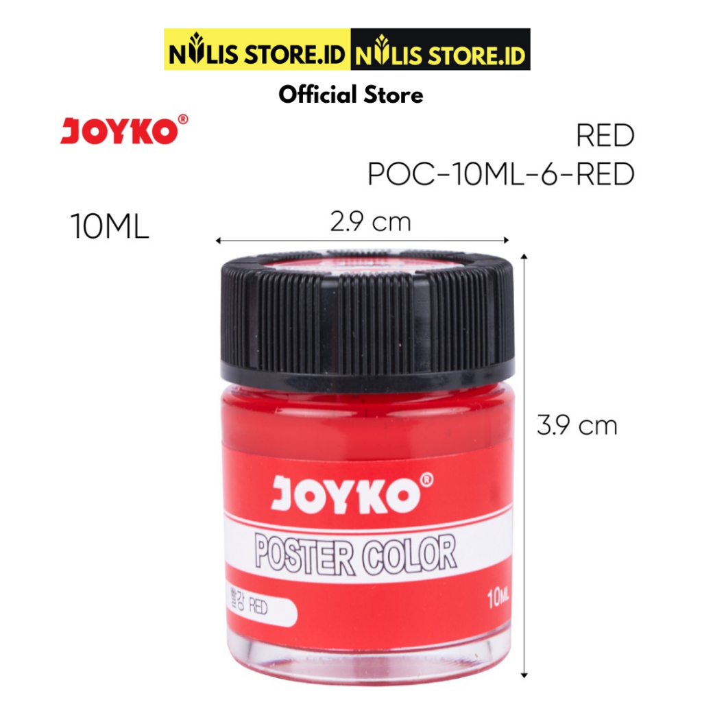 

Cat Poster kuas joyko titi Colors Colour POC-10ML