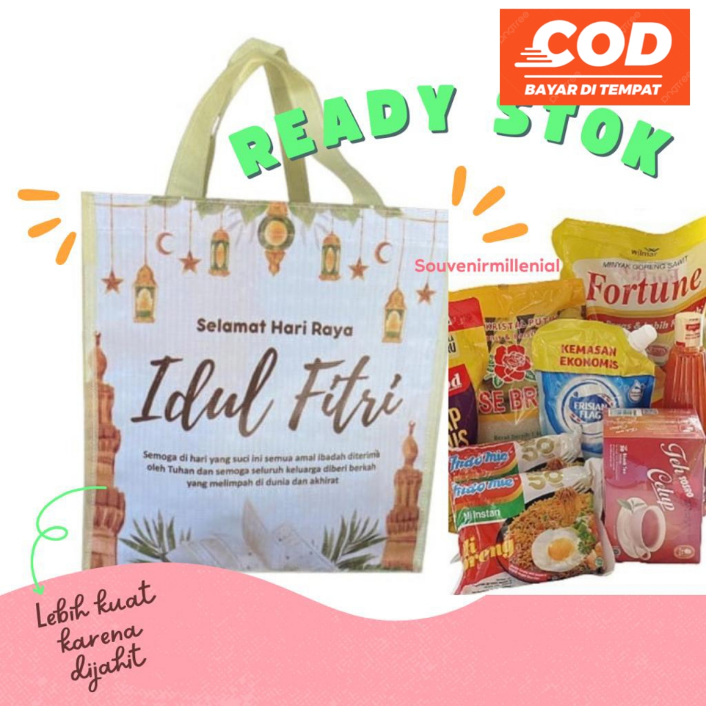 

Tas Parcel Lebaran Idul Fitri Bingkisan Sembako