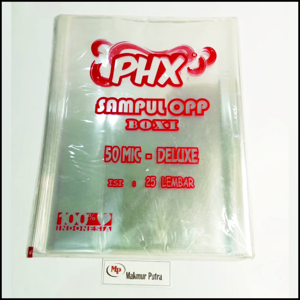 

Sampul Buku OPP PHX Boxi/LKS 1Pack berisi 25 Lembar