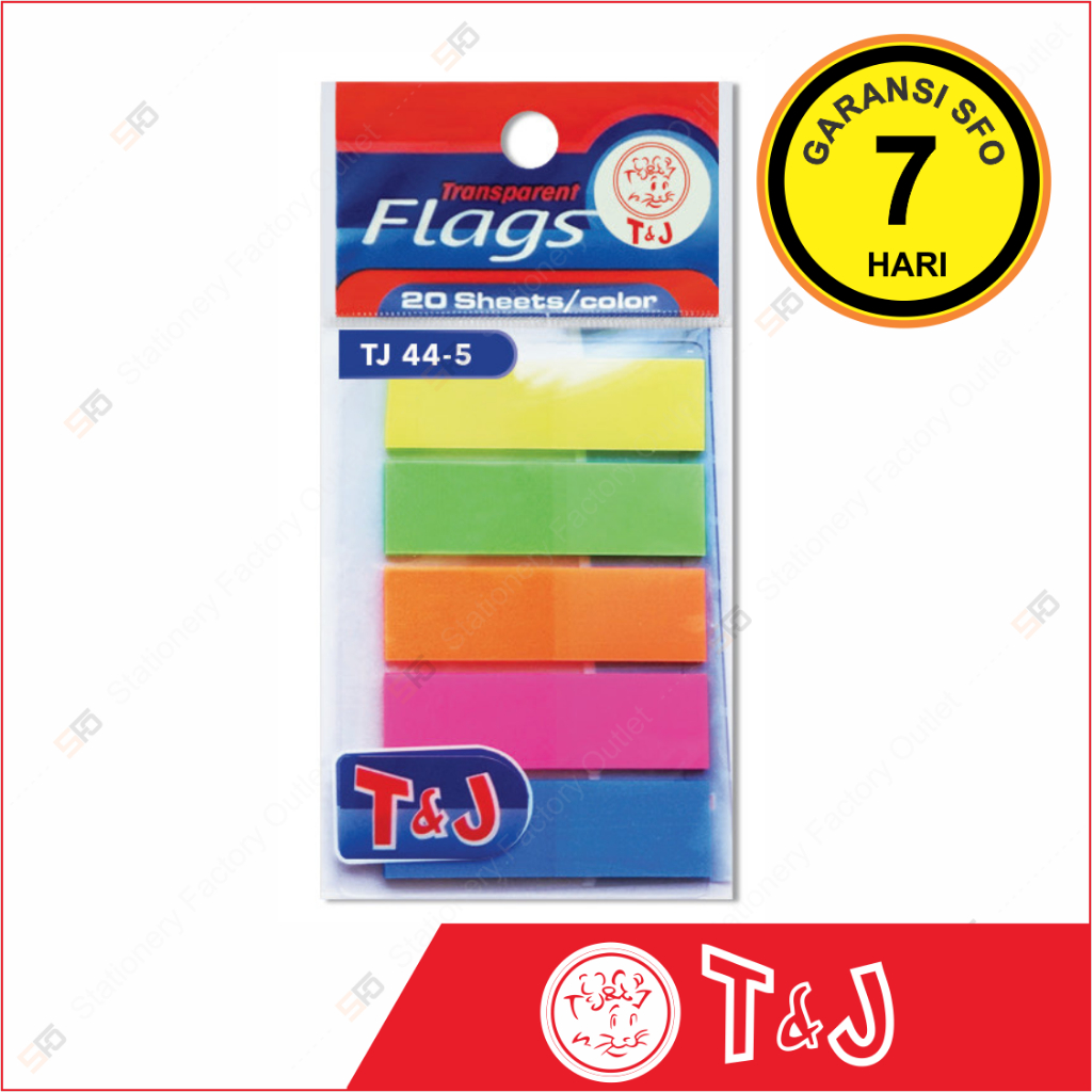 

Index Tabs T&J 5 Warna - TJ 44-5