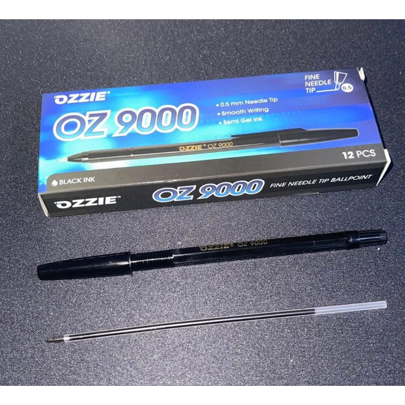

pulpen standart hitam Ozzie (12pcs)