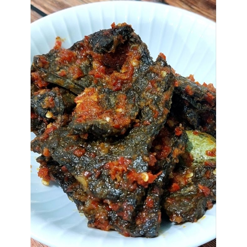 

Resto Bunda Paru Balado siap makan bisa vacum