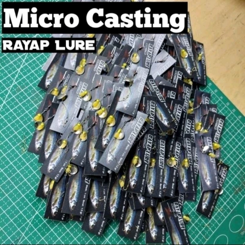 UMPAN RAYAP LURE MICRO CASTING WADER NILA BADER GABUS MURAH