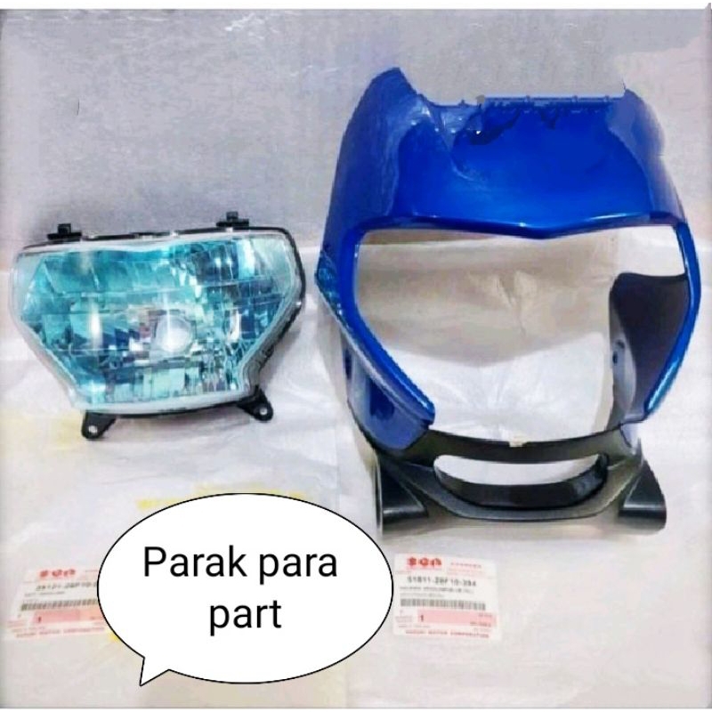 Batok Cover Lampu Depan Dan Reflektor Lampu Depan Suzuki RK COOL