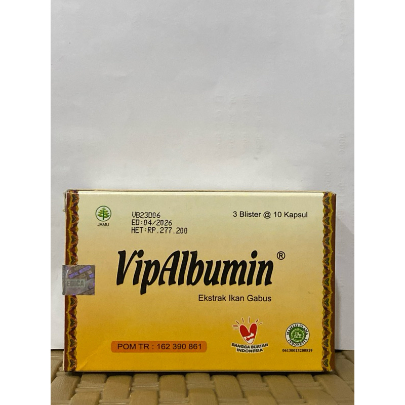 VIP ALBUMIN ekstrak ikan gabus (per strip)