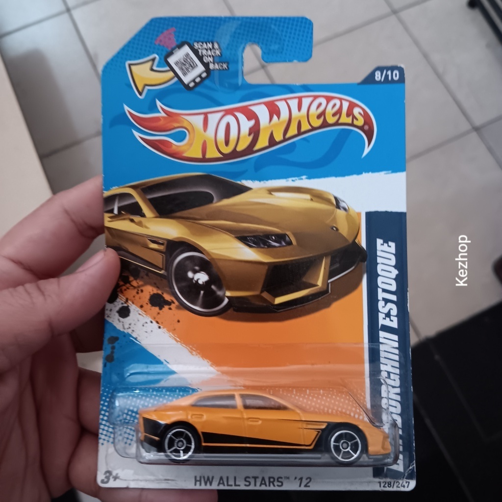 HOT WHEELS LAMBORGHINI ESTOQUE KUNING