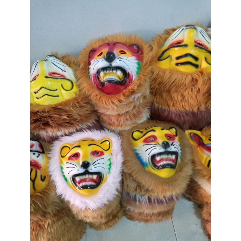 MACAN HARIMAU/TOPENG MACAN BERBULU TERLARIS