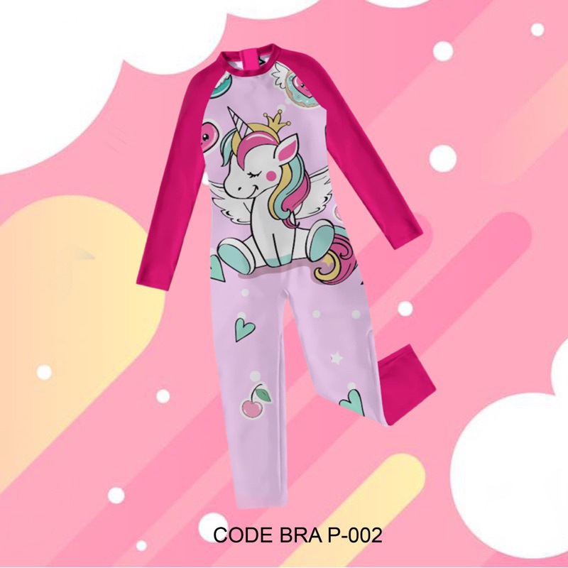 Baju Renang Anak Grosir Lengan Panjang / Baju Renang Anak Moslem Lengan Panjang