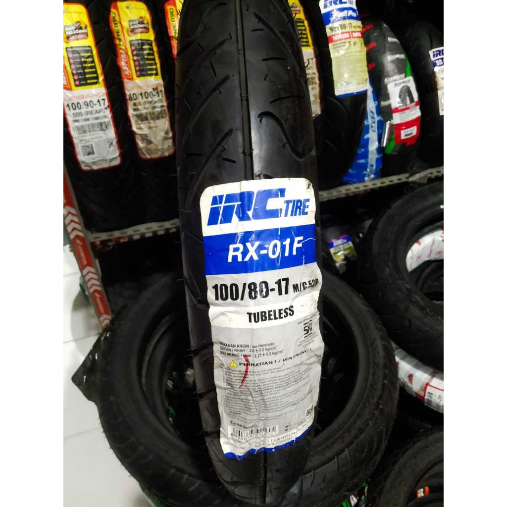 Ban Tubeless  IRC FDR Kingland 100/80-17 Tubeless untuk Motor  Sport Vixion CBR Jupiter CBR CRF
